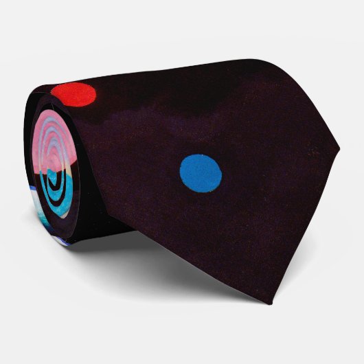 Verschillende cirkels, Wassily Kandinsky Stropdas (Opgerold)