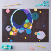 Verschillende cirkels, Wassily Kandinsky Tissuepapier (Craft)