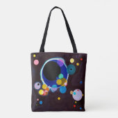 Verschillende cirkels, Wassily Kandinsky Tote Bag (Achterkant)