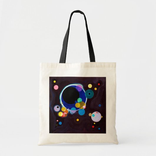 Verschillende cirkels, Wassily Kandinsky Tote Bag (Voorkant)
