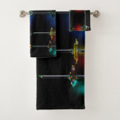 Verschillende cocktails in martinibrillen met verl bad handdoek (Insitu)