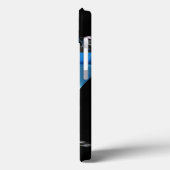 Verschillende cocktails in martinibrillen op zwart Case-Mate iPhone case (Achterkant / Links)