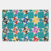 Verschillende design met quilt inpakpapier vel (Voorkant)