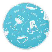 Verschillende drinken keramische knop (Voorkant)