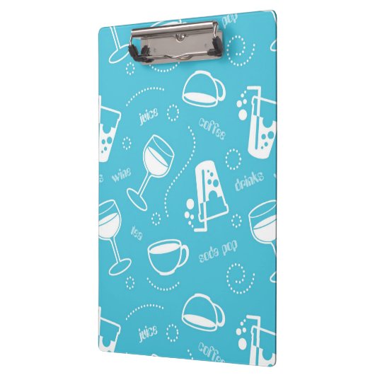 Verschillende drinken klembord (Links)