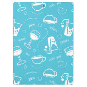 Verschillende drinken klembord (Achterkant)