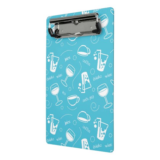 Verschillende drinken mini klembord (Angled2)