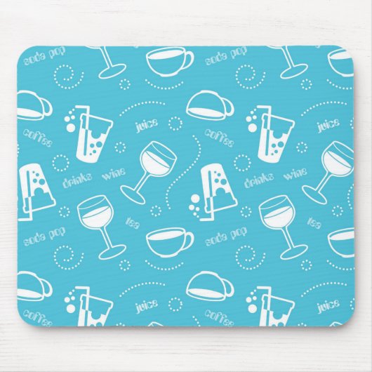 Verschillende drinken muismat (Voorkant)