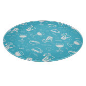 Verschillende drinken snijplank (Hoek)