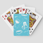 Verschillende drinken speelkaarten (Achterkant)