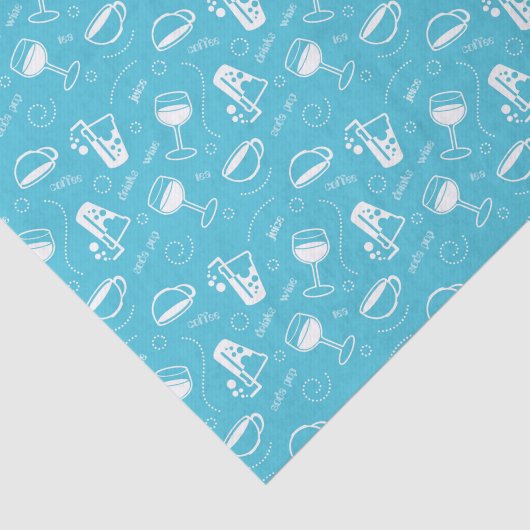 Verschillende drinken tissuepapier (Detail)