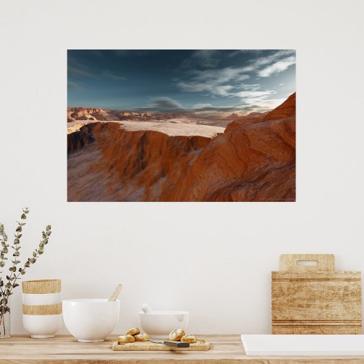 verschillende dromen poster (Keuken)