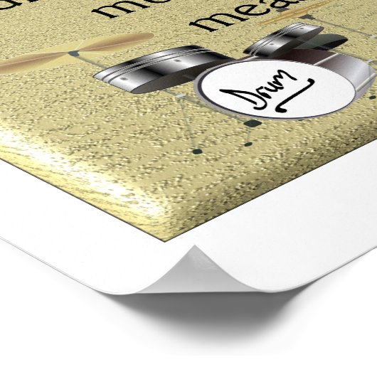 Verschillende drummer poster (Hoek)