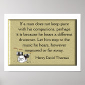 Verschillende drummer poster (Voorkant)