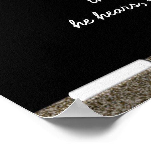 Verschillende drummer - Thoreau quote print (Hoek)