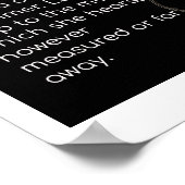 Verschillende Drummer Vrouw Quote Poster (Hoek)