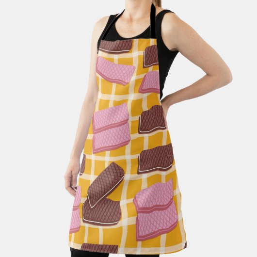 Verschillende gearomatiseerde wafers naadloze acht schort (Insitu)