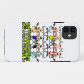 VERSCHILLENDE grappige koeien Case-Mate iPhone Case (Achterkant (horizontaal))