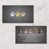 Verschillende Hondenrassen | Doggie Paws Visitekaartje (Voorkant / Achterkant)