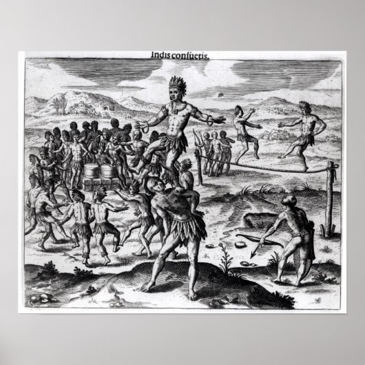Verschillende Indiase Spelen, uit Amerika Poster (Voorkant)