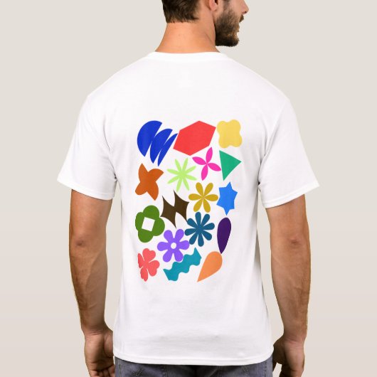 Verschillende jij t-shirt (Achterkant)