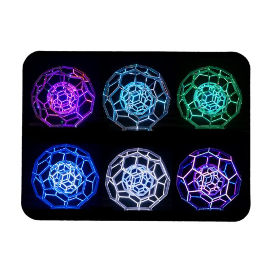 Verschillende kleuren Buckyball Magnet Magneet (Horizontaal)