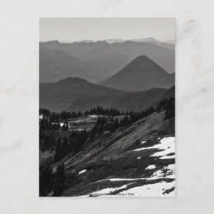 Verschillende landschappen briefkaart