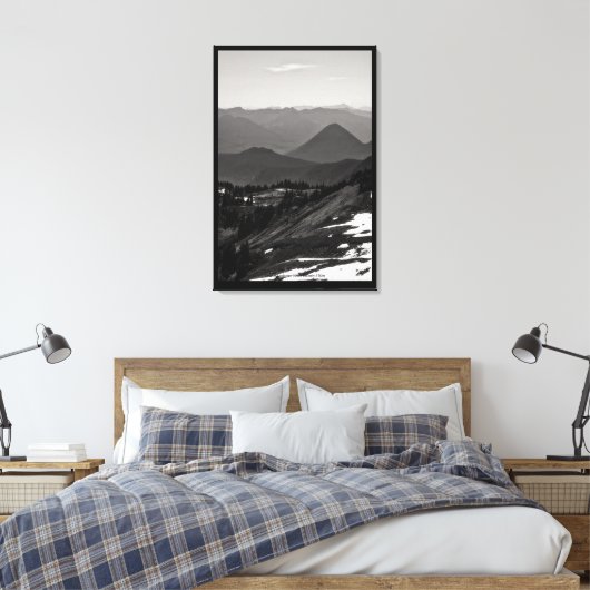 Verschillende landschappen canvas afdruk (Insitu (Slaapkamer))