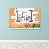 Verschillende Lenzen | Moederdag 24x16 Canvas Afdruk (Insitu (Houten vloer))