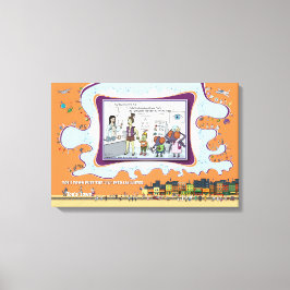 Verschillende Lenzen | Moederdag 24x16 Canvas Afdruk