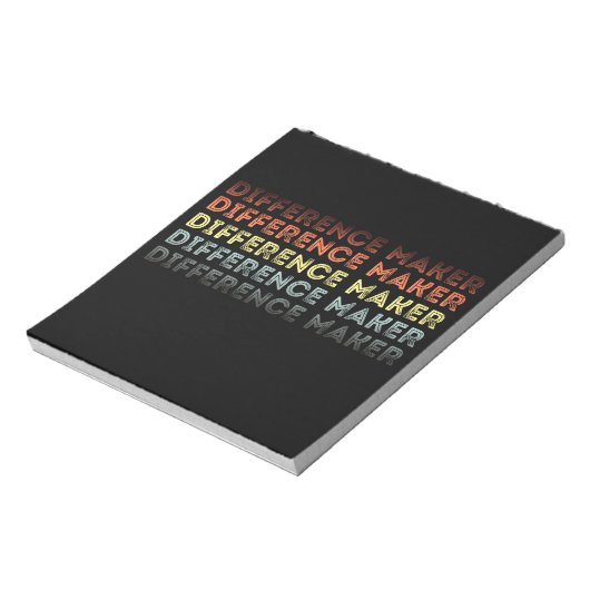 Verschillende maker  notitieblok (Linkerzijde)