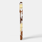 Verschillende marshmallows met chocolade Case-Mate iPhone case (Achterkant / Links)