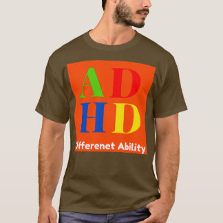 Verschillende mogelijkheden ADHD T-shirt