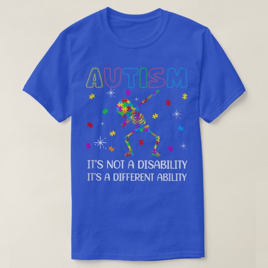 Verschillende mogelijkheden Niet-invaliditeit Uits T-shirt (Design voorkant)