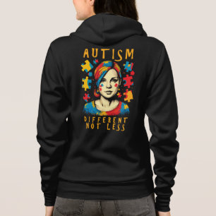 Verschillende niet minder autisme bewustzijn posit hoodie