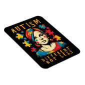 Verschillende niet minder autisme bewustzijn posit magneet (Rechterzijde)