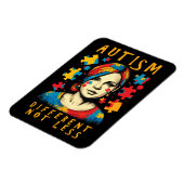 Verschillende niet minder autisme bewustzijn posit magneet (Linkerzijde)