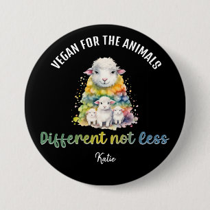 Verschillende niet minder veganistisch voor de die ronde button 7,6 cm