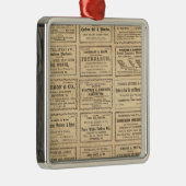 Verschillende oliereclame metalen ornament (Rechts)