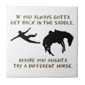 Verschillende paarden tegeltje (Voorkant)