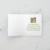 "Verschillende paden" / mensen die slingerend vuil Kaart (Binnen)