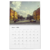 Verschillende plaatsen op de Balcans. Kalender (Mar 2026)