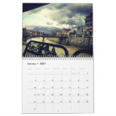 Verschillende plaatsen op de Balcans. Kalender (Jan 2027)