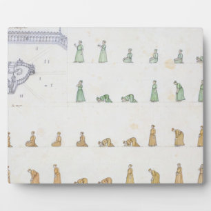 Verschillende posities van het lichaam tijdens het fotoplaat