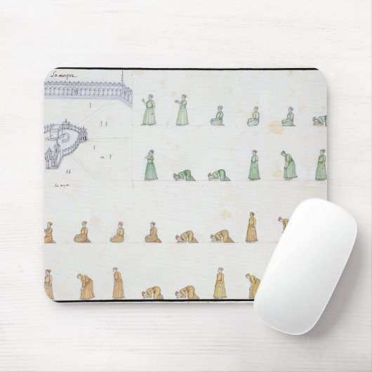 Verschillende posities van het lichaam tijdens het muismat (Met muis)