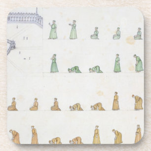 Verschillende posities van het lichaam tijdens het onderzetter