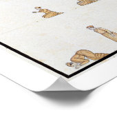 Verschillende posities van het lichaam tijdens het poster (Hoek)