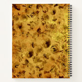 Verschillende Rozen van de Waterverf Notitieboek (Achterkant)