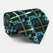 Verschillende schaken, vierkanten of afbeelding on stropdas (Opgerold)