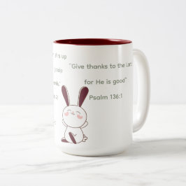 Verschillende Schriften Tweekleurige Koffiemok